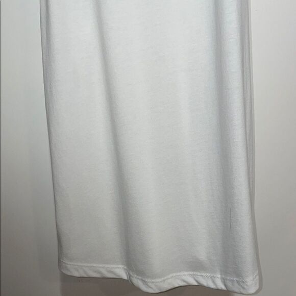Next Level Apparel White Sleeveless Relaxed Tank Top - Picture 4 of 7